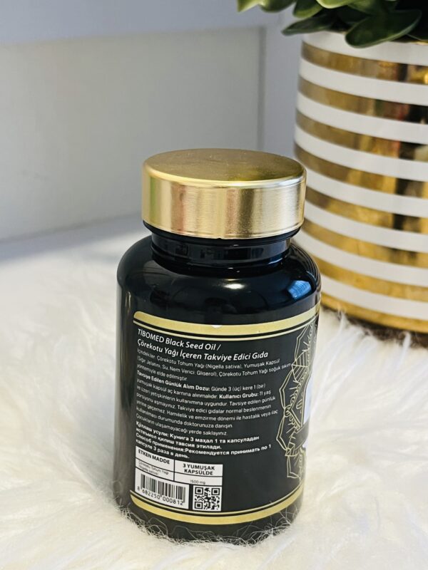 Black Seed Oil 90 Softgel Capsule - Image 6